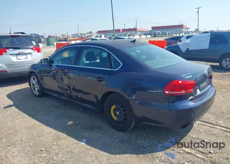 2014 Volkswagen Passat 1.8T Se из США, поврежденный, VIN 1VWBT7A31EC036459